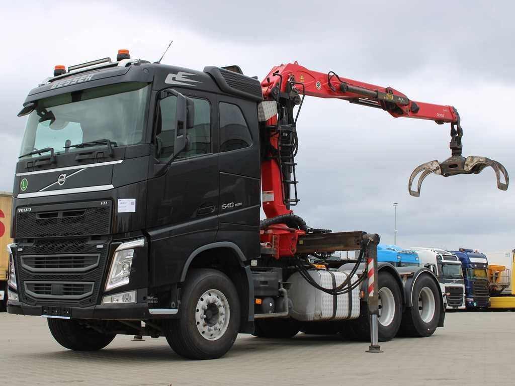 Volvo FH 540, 6X4, VEB+, Crane EPSILON Q170Z96 - Camion grumier, Camion grue: photos 1 Volvo FH 540, 6X4, VEB+, Crane EPSILON Q170Z96 - Camion grumier, Camion grue: photos 1