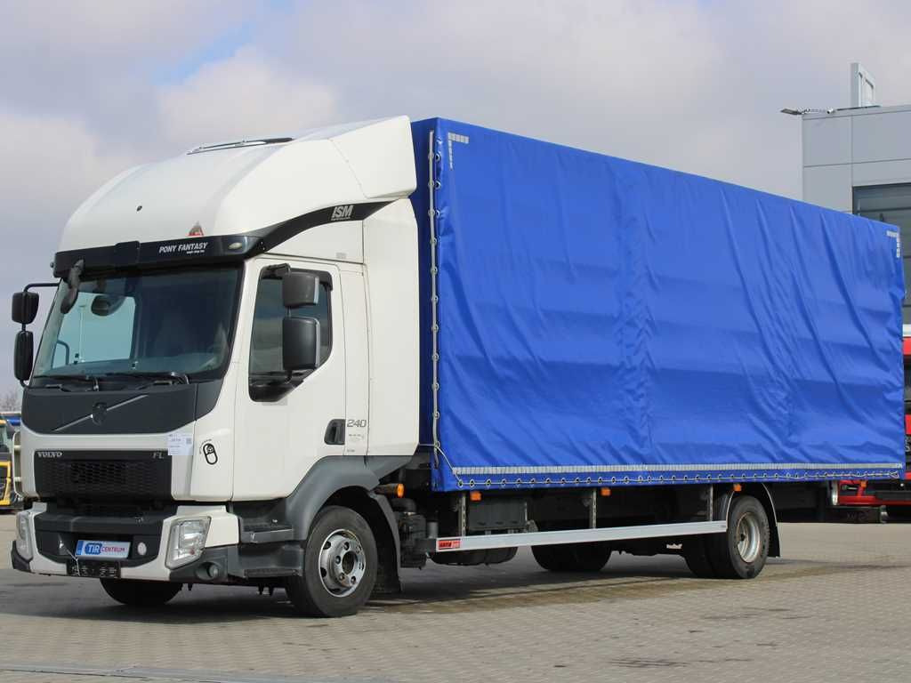 Volvo FL 240, SLEEPING CABIN, EURO 6, VEB+ - Camion à rideaux coulissants: photos 1 Volvo FL 240, SLEEPING CABIN, EURO 6, VEB+ - Camion à rideaux coulissants: photos 1