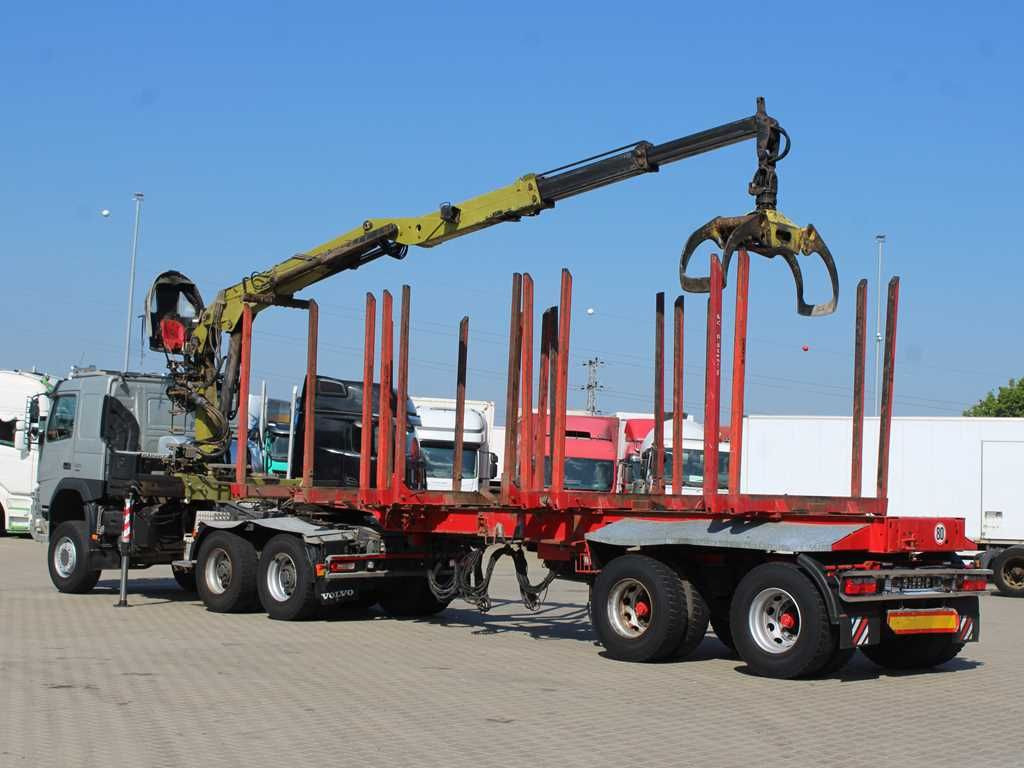 Volvo FMX 500, 6X6,LOGLIFT F265Z95 +trailer DOLL(2007) - Camion grumier, Camion grue: photos 4 Volvo FMX 500, 6X6,LOGLIFT F265Z95 +trailer DOLL(2007) - Camion grumier, Camion grue: photos 4