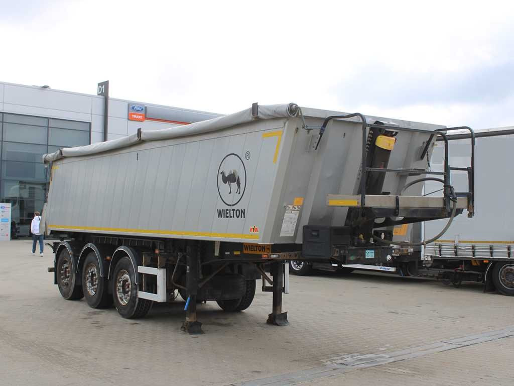 Wielton NW-3, SAF, FOLDING ROOF, LIFTING AXLE, 30m³ - Semi-remorque benne: photos 2 Wielton NW-3, SAF, FOLDING ROOF, LIFTING AXLE, 30m³ - Semi-remorque benne: photos 2
