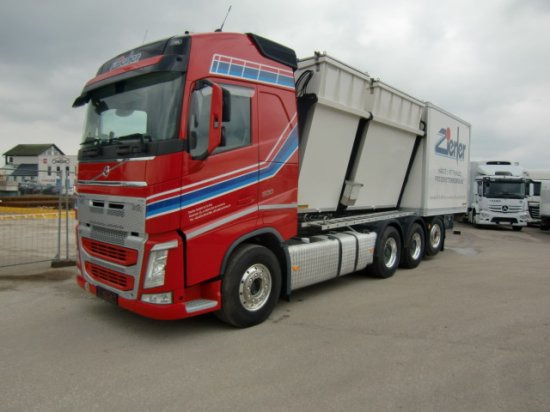 Volvo FH 500 8X4*4 Euro 6, Retarder, Tierkörpertransport Voll Luft - Camion: photos 3 Volvo FH 500 8X4*4 Euro 6, Retarder, Tierkörpertransport Voll Luft - Camion: photos 3