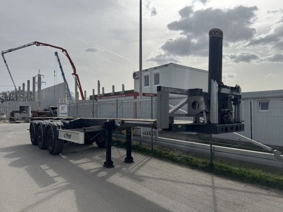 FLIEGL 30 ft Container Kippchassis ,Alufelgen - Semi-remorque porte-conteneur/ Caisse mobile: photos 3 FLIEGL 30 ft Container Kippchassis ,Alufelgen - Semi-remorque porte-conteneur/ Caisse mobile: photos 3