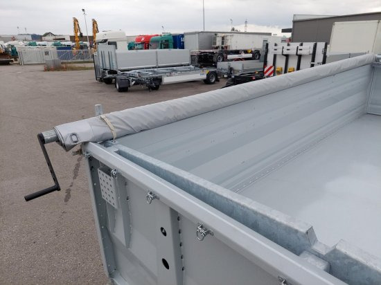 Remorque benne neuf HUMBAUR HTK195024 Tandem 3-Seitenkipper Verzinkt, SAF-Achsen, Rollplane,: photos 12 Remorque benne neuf HUMBAUR HTK195024 Tandem 3-Seitenkipper Verzinkt, SAF-Achsen, Rollplane,: photos 12