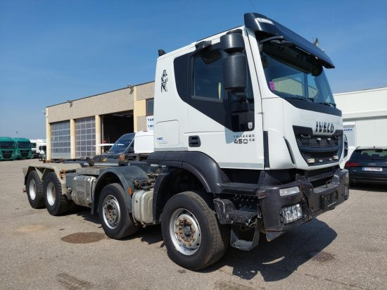 Iveco 8x4 Meiller Abroller, Automatik, E6, Retarder, - Camion ampliroll, Camion grue: photos 3 Iveco 8x4 Meiller Abroller, Automatik, E6, Retarder, - Camion ampliroll, Camion grue: photos 3