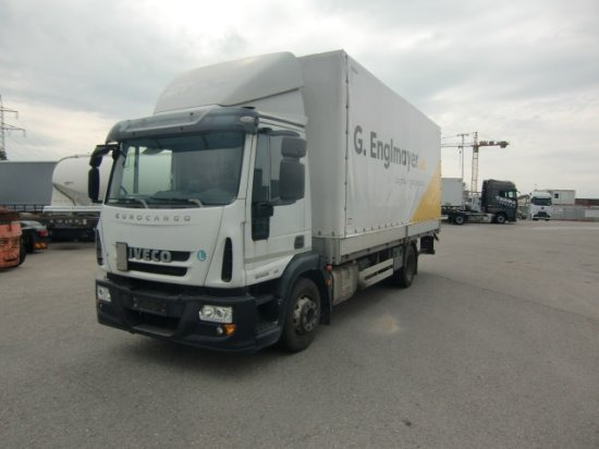 Iveco Eurocargo ML120E25 Plane mit LBW - Camion à rideaux coulissants: photos 1 Iveco Eurocargo ML120E25 Plane mit LBW - Camion à rideaux coulissants: photos 1