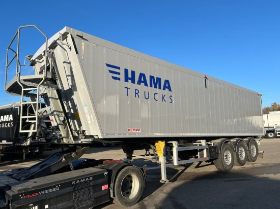 Kempf SKM AK 39 Alu-Kastenmulde 55m³ Rollplane - Semi-remorque benne: photos 1 Kempf SKM AK 39 Alu-Kastenmulde 55m³ Rollplane - Semi-remorque benne: photos 1