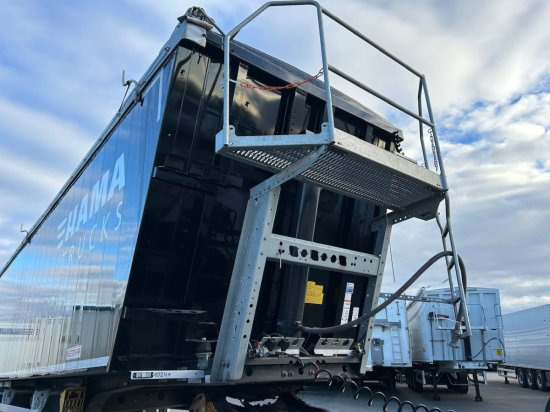 Kempf SKM AK 39 Alu-Kastenmulde 55m³ Rollplane - Semi-remorque benne: photos 3 Kempf SKM AK 39 Alu-Kastenmulde 55m³ Rollplane - Semi-remorque benne: photos 3