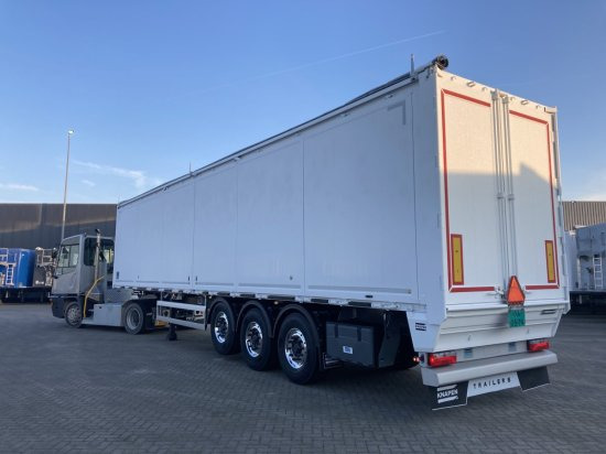 Knapen K600 Schubboden, Seitentüren , 87m³, Liftachse, Alu-Felgen,  6mm - Semi-remorque à fond mouvant: photos 2 Knapen K600 Schubboden, Seitentüren , 87m³, Liftachse, Alu-Felgen,  6mm - Semi-remorque à fond mouvant: photos 2