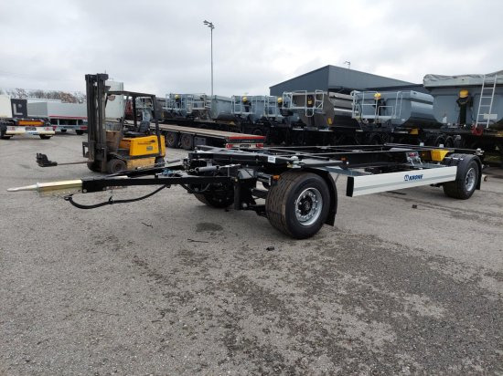 Krone AZW 18, Maxilafette, Verstelldeichsel - Remorque porte-conteneur/ Caisse mobile: photos 3 Krone AZW 18, Maxilafette, Verstelldeichsel - Remorque porte-conteneur/ Caisse mobile: photos 3