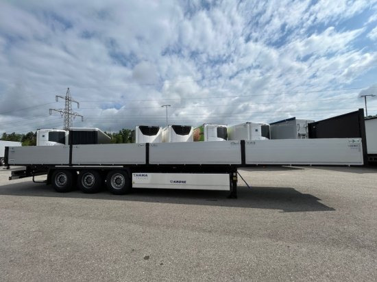 Krone Profi Liner SDP 27 Baustoff Auflieger Neu, 1-A Liftachse, mehrere Einheiten vorhanden - Semi-remorque plateau: photos 4 Krone Profi Liner SDP 27 Baustoff Auflieger Neu, 1-A Liftachse, mehrere Einheiten vorhanden - Semi-remorque plateau: photos 4