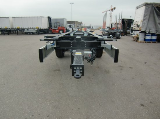 Krone ZZ/DC07 Tandem Lafette, Standard, BPW-Achsen, Heckabstützung - Remorque porte-conteneur/ Caisse mobile: photos 2 Krone ZZ/DC07 Tandem Lafette, Standard, BPW-Achsen, Heckabstützung - Remorque porte-conteneur/ Caisse mobile: photos 2