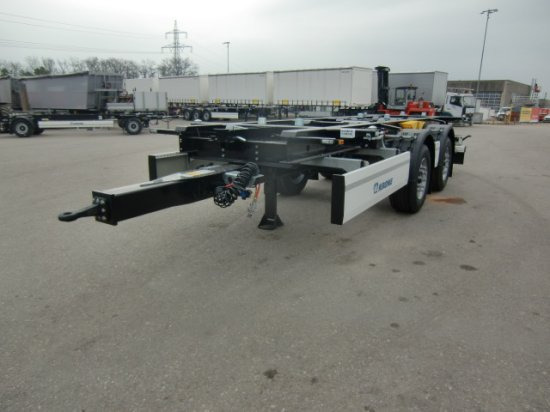 Krone ZZ/DC07 Tandem Lafette, Standard, BPW-Achsen, Heckabstützung - Remorque porte-conteneur/ Caisse mobile: photos 3 Krone ZZ/DC07 Tandem Lafette, Standard, BPW-Achsen, Heckabstützung - Remorque porte-conteneur/ Caisse mobile: photos 3