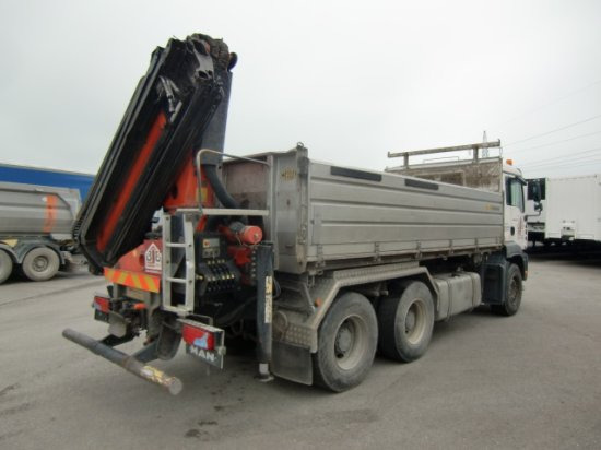MAN TGA 33.430 6x4 Kipper, Manuel, E4 Palfinger Blatt-Blatt - Camion benne: photos 4 MAN TGA 33.430 6x4 Kipper, Manuel, E4 Palfinger Blatt-Blatt - Camion benne: photos 4
