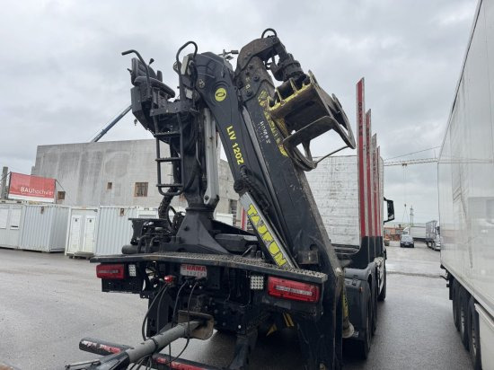 MAN TGS 33.510 BL 6x4, Intarder, Holztransporter, LIV 120Z - Camion grumier, Camion grue: photos 4 MAN TGS 33.510 BL 6x4, Intarder, Holztransporter, LIV 120Z - Camion grumier, Camion grue: photos 4