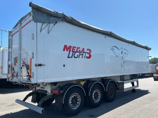 MEGA Light Alu-Kippmulde 55m³, Kombiklappe, SAF-Achsen, 1-A Liftachse, Rollplane - Semi-remorque benne: photos 5 MEGA Light Alu-Kippmulde 55m³, Kombiklappe, SAF-Achsen, 1-A Liftachse, Rollplane - Semi-remorque benne: photos 5