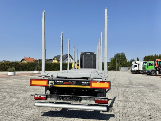 MEGA TIMBER LONG Holzauflieger 6 Rungenpaare - Semi-remorque grumier: photos 5 MEGA TIMBER LONG Holzauflieger 6 Rungenpaare - Semi-remorque grumier: photos 5