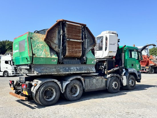 MAN TGS 35.540 8x4 mit Komptech-Zusatzeinheit - Matériel forestier, Camion: photos 3 MAN TGS 35.540 8x4 mit Komptech-Zusatzeinheit - Matériel forestier, Camion: photos 3