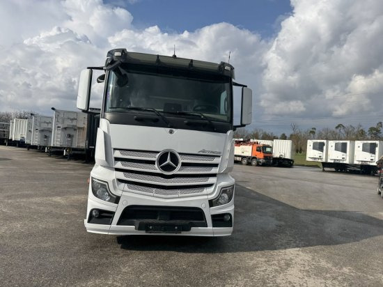 Mercedes-Benz Actros 2653, Retarder, Pritsche, Hiab Hipro 232 ES5 - Camion plateau, Camion grue: photos 2 Mercedes-Benz Actros 2653, Retarder, Pritsche, Hiab Hipro 232 ES5 - Camion plateau, Camion grue: photos 2