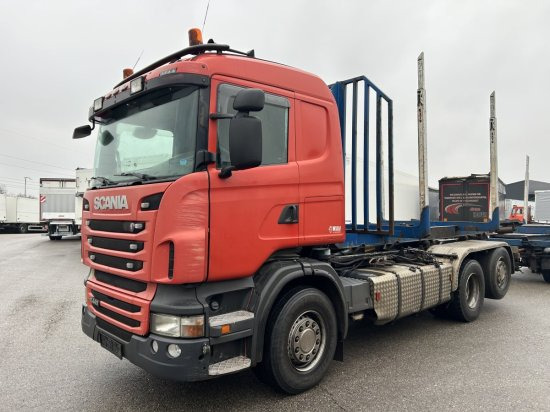 Scania R440 6x2 Abroller, Schalter ,Retarder, E5, lenk,lift Hyva Lift, OHNE AUFBAU - Camion ampliroll, Camion grue: photos 3 Scania R440 6x2 Abroller, Schalter ,Retarder, E5, lenk,lift Hyva Lift, OHNE AUFBAU - Camion ampliroll, Camion grue: photos 3