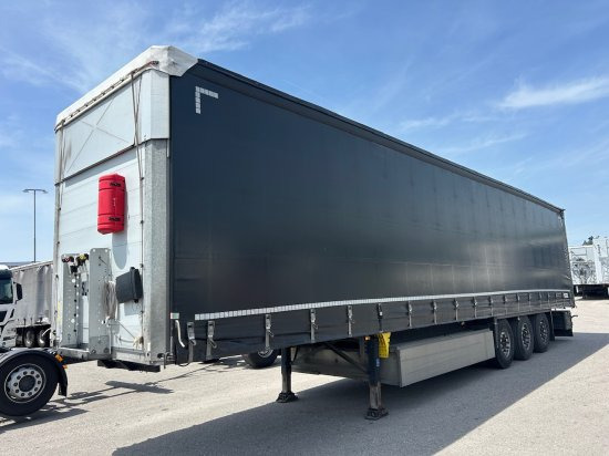 Schmitz SCB S3T, Varios, Liftachse, Edscha-Verdeck, - Semi-remorque rideaux coulissants: photos 1 Schmitz SCB S3T, Varios, Liftachse, Edscha-Verdeck, - Semi-remorque rideaux coulissants: photos 1