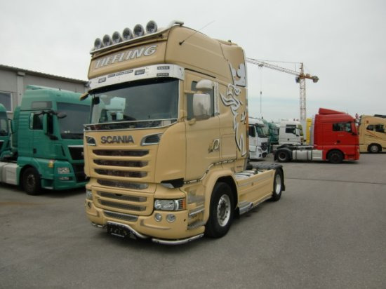 Scania R520 V8,Topline,Hydraulik Retarder Voll Luft - Tracteur routier: photos 1 Scania R520 V8,Topline,Hydraulik Retarder Voll Luft - Tracteur routier: photos 1