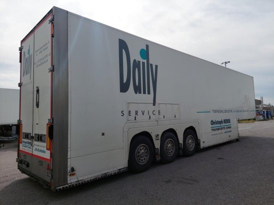 VAN ECK UT3Z Doppeldecker, Kühlkofferauflieger, Carrier Vector 1950, - Semi-remorque fourgon: photos 4 VAN ECK UT3Z Doppeldecker, Kühlkofferauflieger, Carrier Vector 1950, - Semi-remorque fourgon: photos 4