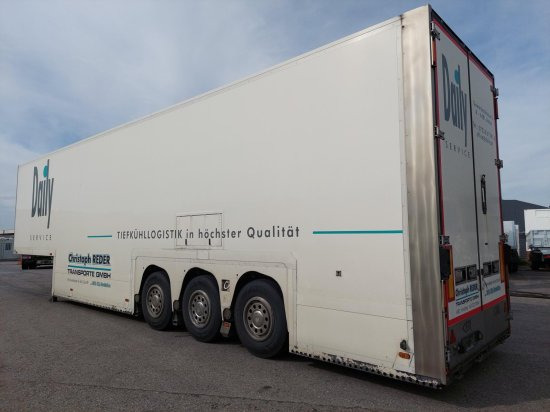 VAN ECK UT3Z Doppeldecker, Kühlkofferauflieger, Carrier Vector 1950, - Semi-remorque fourgon: photos 2 VAN ECK UT3Z Doppeldecker, Kühlkofferauflieger, Carrier Vector 1950, - Semi-remorque fourgon: photos 2