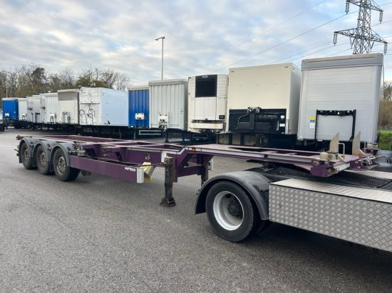 Web Trailer LPRS24 Heckschieber 1x20 ft 2x20 ft 1x40 ft mehrere Einheiten verfügbar - Semi-remorque porte-conteneur/ Caisse mobile: photos 1 Web Trailer LPRS24 Heckschieber 1x20 ft 2x20 ft 1x40 ft mehrere Einheiten verfügbar - Semi-remorque porte-conteneur/ Caisse mobile: photos 1
