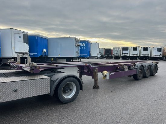 Web Trailer LPRS24 Heckschieber 1x20 ft 2x20 ft 1x40 ft mehrere Einheiten verfügbar - Semi-remorque porte-conteneur/ Caisse mobile: photos 4 Web Trailer LPRS24 Heckschieber 1x20 ft 2x20 ft 1x40 ft mehrere Einheiten verfügbar - Semi-remorque porte-conteneur/ Caisse mobile: photos 4