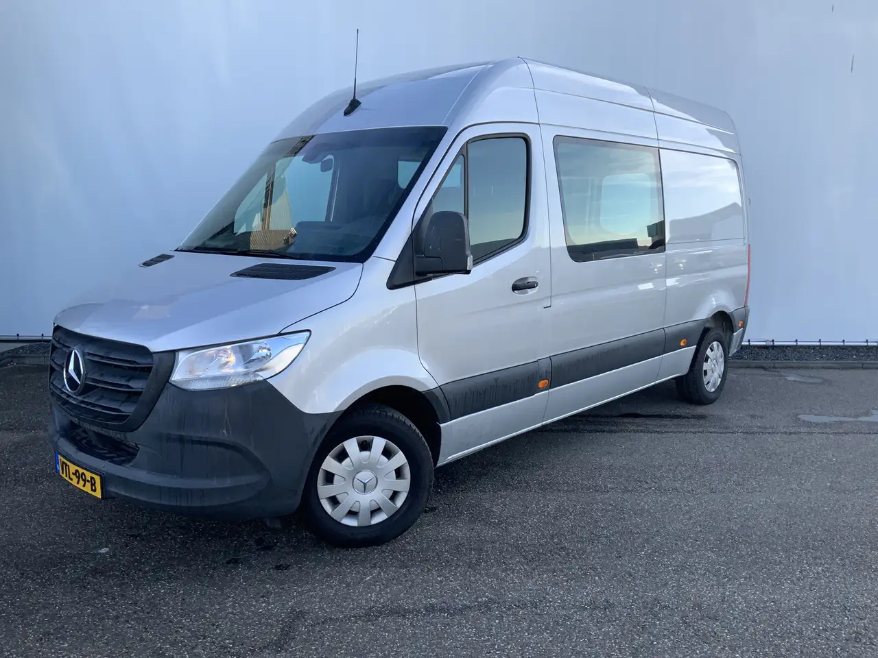 Mercedes-Benz Sprinter 314 2.2 CDI L2H2 Airco Cruise 3 Zits Trekhaak 2000 - Utilitaire double cabine: photos 1 Mercedes-Benz Sprinter 314 2.2 CDI L2H2 Airco Cruise 3 Zits Trekhaak 2000 - Utilitaire double cabine: photos 1