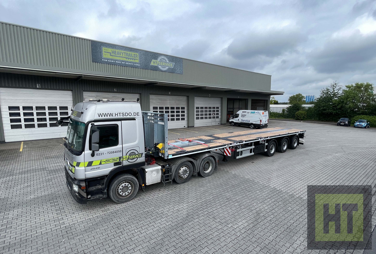 Faymonville MAX Trailer 3-Achs-Doppeltele-Plateau zwangsgelenkt - Semi-remorque plateau: photos 5 Faymonville MAX Trailer 3-Achs-Doppeltele-Plateau zwangsgelenkt - Semi-remorque plateau: photos 5