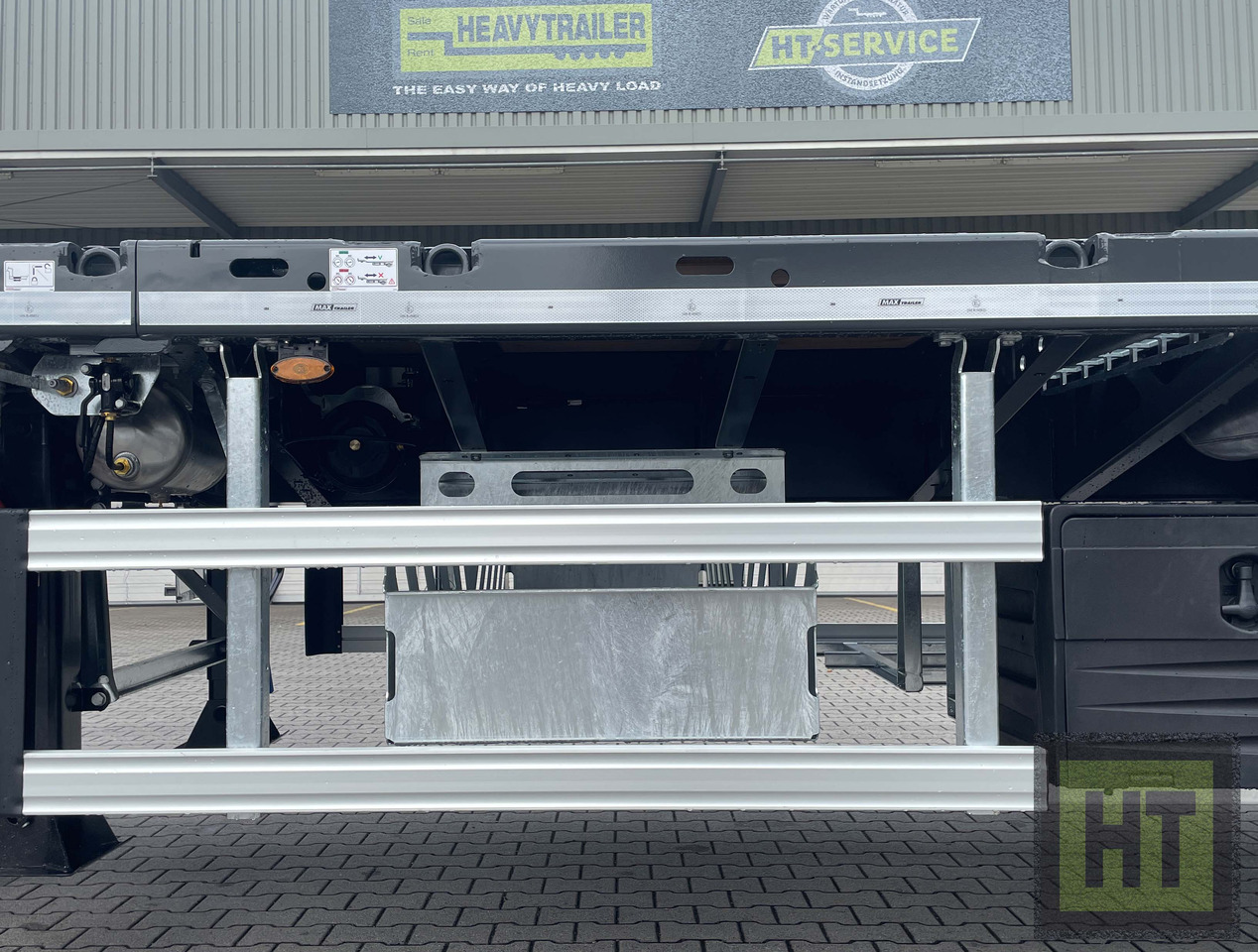 Faymonville MAX Trailer 3-Achs-Doppeltele-Plateau zwangsgelenkt - Semi-remorque plateau: photos 2 Faymonville MAX Trailer 3-Achs-Doppeltele-Plateau zwangsgelenkt - Semi-remorque plateau: photos 2