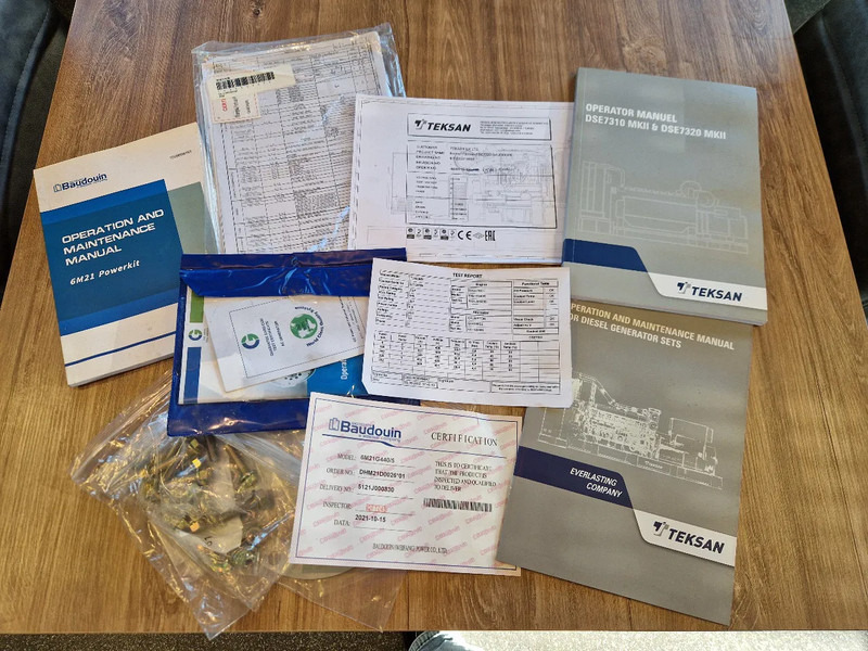 Groupe électrogène Baudouin UNUSED Teksan UK TJ440BD gen set 440 kVA Baudouin 6-cilinder: photos 17 Groupe électrogène Baudouin UNUSED Teksan UK TJ440BD gen set 440 kVA Baudouin 6-cilinder: photos 17