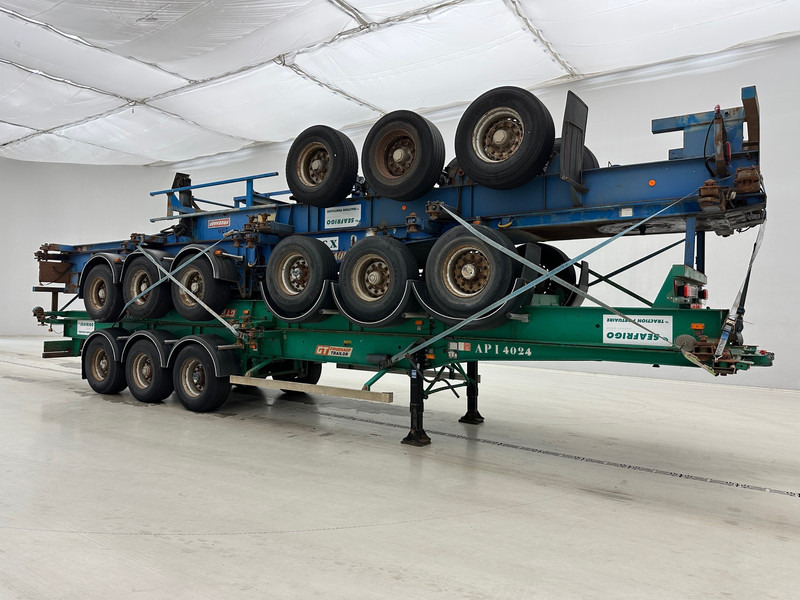 Fruehauf 4x Skelet 2 x 20-40 ft - Semi-remorque porte-conteneur/ Caisse mobile: photos 3 Fruehauf 4x Skelet 2 x 20-40 ft - Semi-remorque porte-conteneur/ Caisse mobile: photos 3