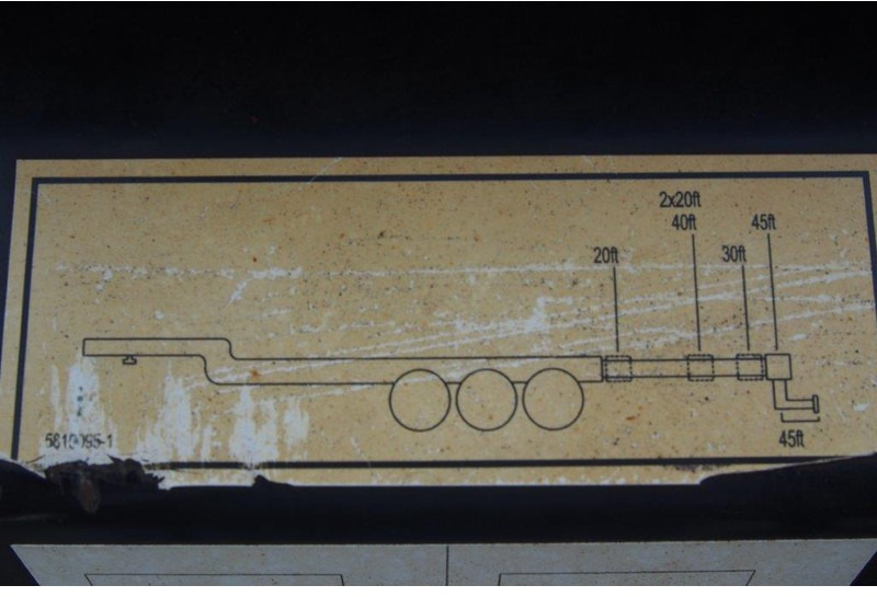 Semi-remorque porte-conteneur/ Caisse mobile Krone Polyvalent skelet 20-30-40-45 ft: photos 15