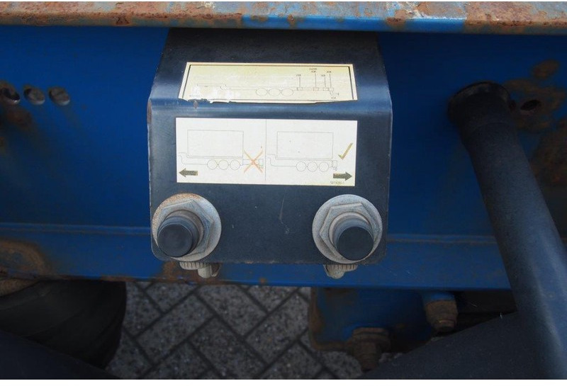 Semi-remorque porte-conteneur/ Caisse mobile Krone Polyvalent skelet 20-30-40-45 ft: photos 13