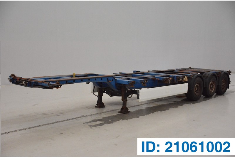 Krone Polyvalent skelet 20-30-40-45 ft - Semi-remorque porte-conteneur/ Caisse mobile: photos 1 Krone Polyvalent skelet 20-30-40-45 ft - Semi-remorque porte-conteneur/ Caisse mobile: photos 1