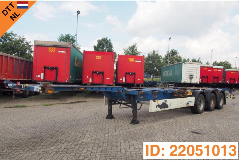 Krone Polyvalent skelet 20-30-40-45 ft - Semi-remorque porte-conteneur/ Caisse mobile: photos 1 Krone Polyvalent skelet 20-30-40-45 ft - Semi-remorque porte-conteneur/ Caisse mobile: photos 1