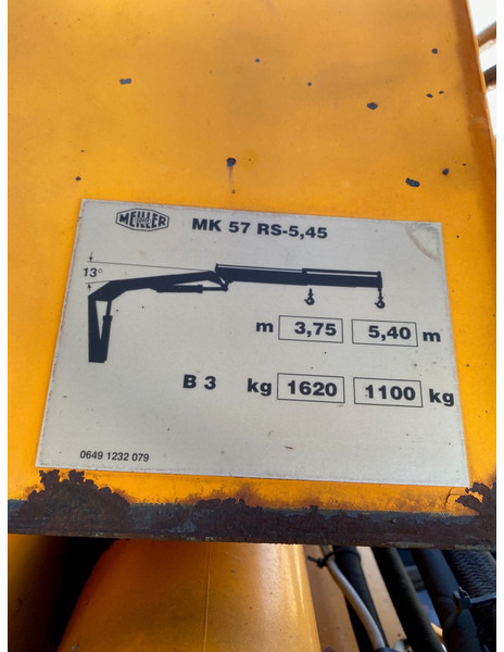 Camion ampliroll, Camion grue MAN 18.222: photos 8
