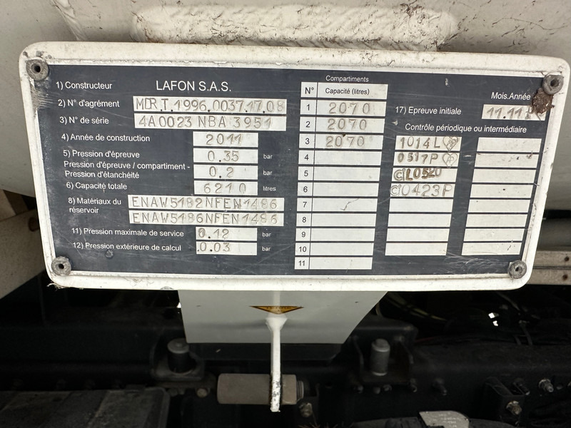 Camion citerne pour transport de carburant MAN TGL 10.180: photos 10