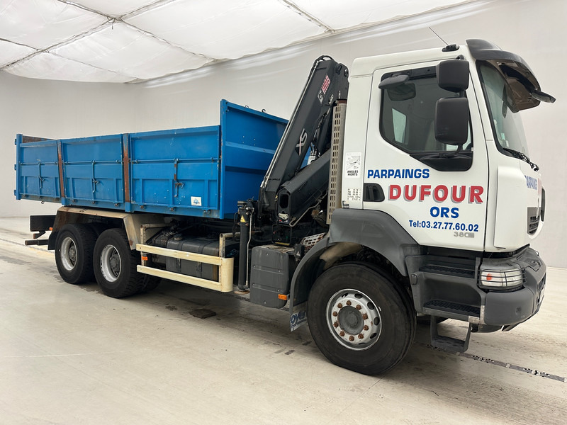 Renault KERAX 380 Dxi - 6x4* - Camion benne, Camion grue: photos 3 Renault KERAX 380 Dxi - 6x4* - Camion benne, Camion grue: photos 3