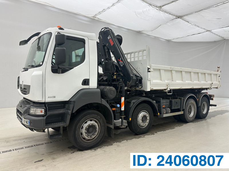 Renault Kerax 460 DXi - 8x4* - Camion benne, Camion grue: photos 1 Renault Kerax 460 DXi - 8x4* - Camion benne, Camion grue: photos 1