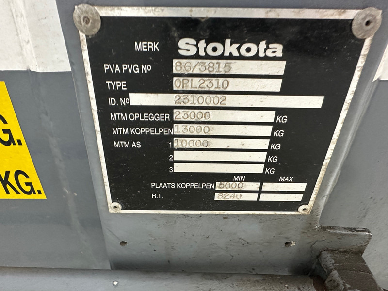 Stokota Tank 25000 L - Semi-remorque citerne: photos 4 Stokota Tank 25000 L - Semi-remorque citerne: photos 4