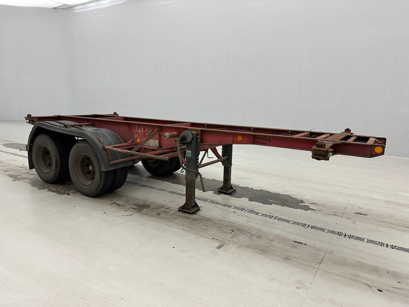 Van Hool Skelet 20 ft - Semi-remorque porte-conteneur/ Caisse mobile: photos 3 Van Hool Skelet 20 ft - Semi-remorque porte-conteneur/ Caisse mobile: photos 3