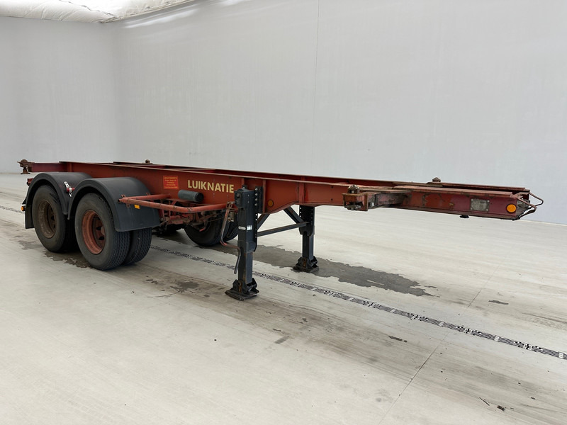 Van Hool Skelet 20 ft - Semi-remorque porte-conteneur/ Caisse mobile: photos 3 Van Hool Skelet 20 ft - Semi-remorque porte-conteneur/ Caisse mobile: photos 3