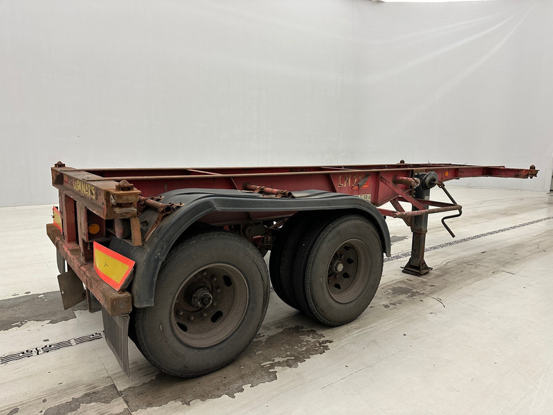 Van Hool Skelet 20 ft - Semi-remorque porte-conteneur/ Caisse mobile: photos 5 Van Hool Skelet 20 ft - Semi-remorque porte-conteneur/ Caisse mobile: photos 5