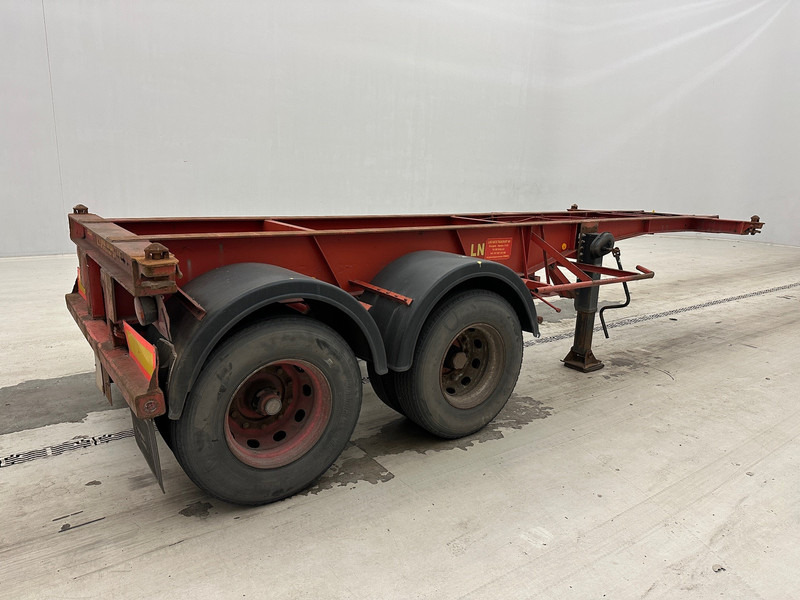 Van Hool Skelet 20 ft - Semi-remorque porte-conteneur/ Caisse mobile: photos 5 Van Hool Skelet 20 ft - Semi-remorque porte-conteneur/ Caisse mobile: photos 5