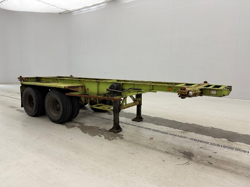Van Hool Skelet 20 ft - Semi-remorque porte-conteneur/ Caisse mobile: photos 3 Van Hool Skelet 20 ft - Semi-remorque porte-conteneur/ Caisse mobile: photos 3