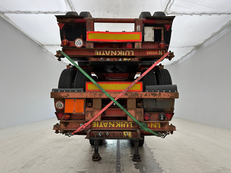 Van Hool Stack 4 x skelet 20 ft - Semi-remorque porte-conteneur/ Caisse mobile: photos 2 Van Hool Stack 4 x skelet 20 ft - Semi-remorque porte-conteneur/ Caisse mobile: photos 2