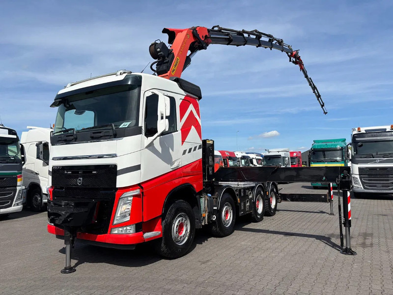Volvo FH 540 8X4 Euro 6 Palfinger PK 53002 + PJ125 Fly jib - Camion grue: photos 1 Volvo FH 540 8X4 Euro 6 Palfinger PK 53002 + PJ125 Fly jib - Camion grue: photos 1